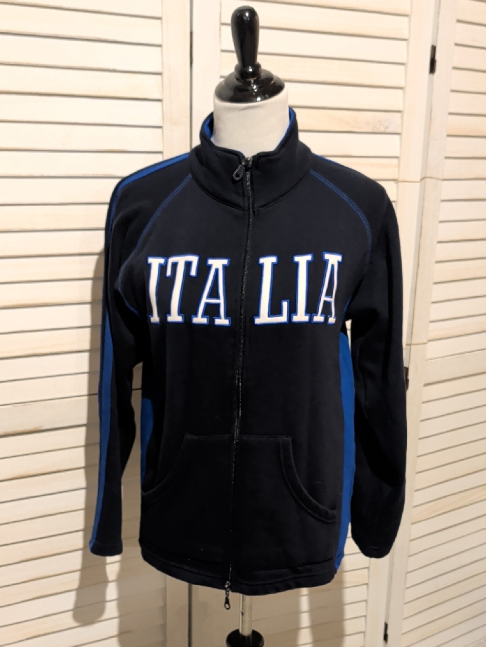Italia Soccer Zipper Fleece Jacket